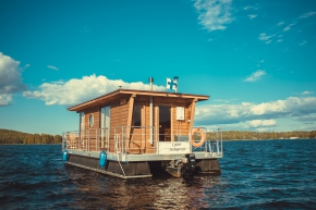HOUSEBOAT ECO-WOOD 23 M2 / 4 PERS. (2+2)
