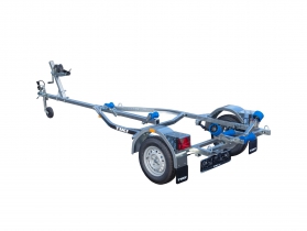 Vienaašė valčių priekaba TIKI BX600-L