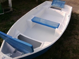Plastikinė valtis 3,1 m. su apvadu
