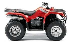 Keturratis motociklas Yamaha Grizzly 350 2WD Street Legal